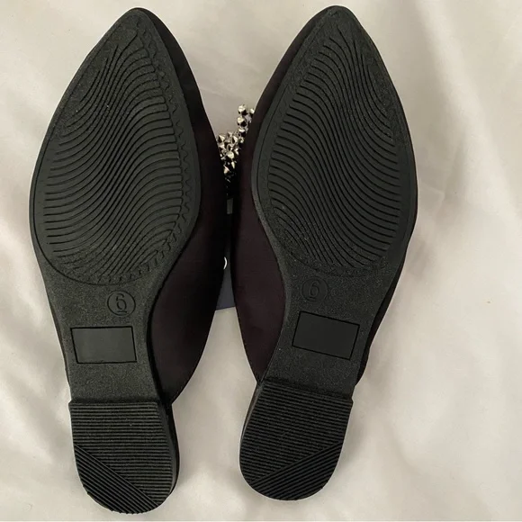 Scoop Women’s Point Toe Slingback Mules with Bow - Picture 10 of 10